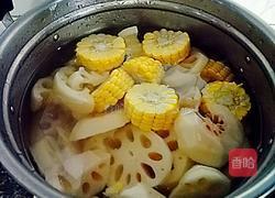 胡萝卜莲藕猪骨汤的做法图解7