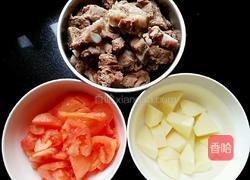 西红柿炖排骨（土豆版）的做法图解2