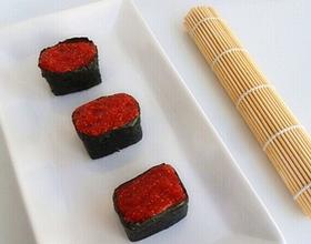 鱼子酱军舰寿司[图]