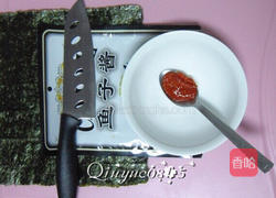 鱼子酱军舰寿司的做法图解1