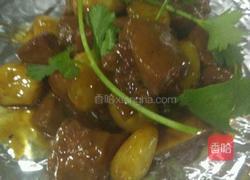 蒜子烧牛腱的做法图解4