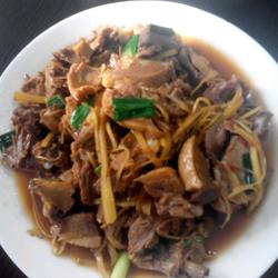 姜丝黄焖鸭的做法[图]