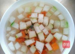 冬瓜双豆的做法图解6