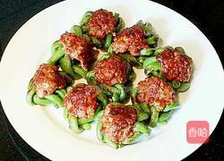 团团圆圆（豇豆酿肉）的做法图解12