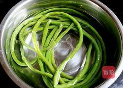 团团圆圆（豇豆酿肉）的做法图解4