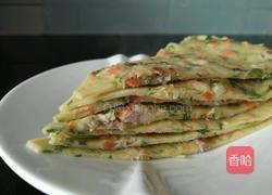 什锦蔬菜鸡蛋饼的做法图解5