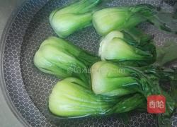 耗油香菇炒油菜的做法图解1