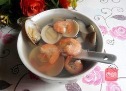 海鲜平菇汤的做法图解9