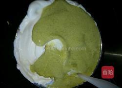 抹茶可可戚风蛋糕（水浴法）的做法图解8