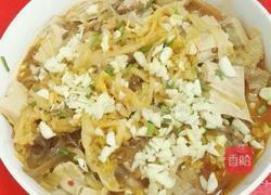 学做东北菜猪肉炖冻豆腐酸菜的做法图解8