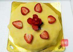 草莓芒果千层的做法图解11