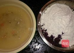 目鱼紫薯酥的做法图解2