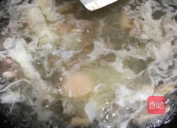 沙虫鸡蛋面的做法图解5