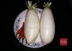 腌白萝卜的做法图解1
