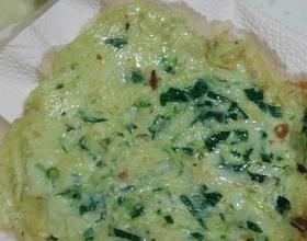青罗卜菠菜鸡蛋煎饼[图]