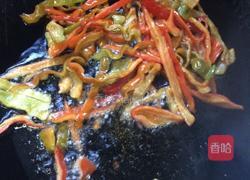 蒜苔炒牛肉的做法图解4