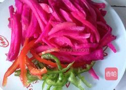 拌火龙果皮的做法图解3