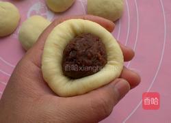 豆沙小面包的做法图解4