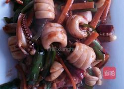 酸辣鱿鱼的做法图解6