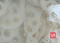 尖椒藕片的做法图解2