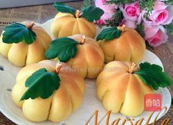 红豆沙南瓜面包的做法图解22