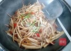 茭白肉丝的做法图解6
