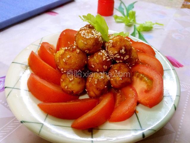 红红火火（糖醋虎皮鹌鹑蛋）
