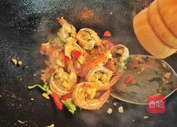 泰式柠香蒜蓉胡椒虾的做法图解6