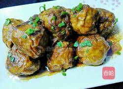 红烧油面筋塞肉的做法图解24