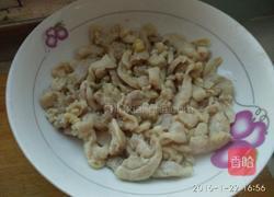 鸡丝茶树菇的做法图解3