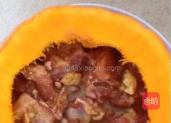 南瓜蒸排骨的做法图解3