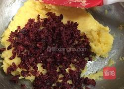 抹茶蔓越莓曲奇的做法图解4