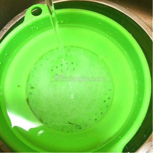 粉丝滤水过凉水