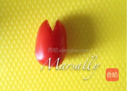 圣女果郁金香的做法图解2