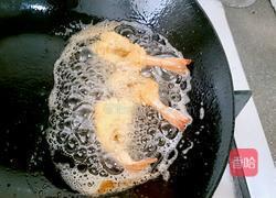 天妇罗（黄金蝴蝶虾）的做法图解7