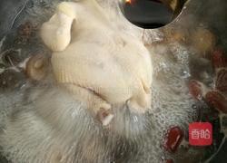 香菇粉皮参鸡汤煲的做法图解14