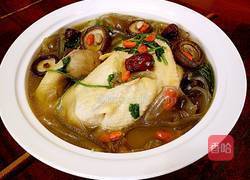 香菇粉皮参鸡汤煲的做法图解19