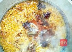 血肠脊骨烩酸菜的做法图解3