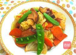 培根炒四色时蔬的做法图解11