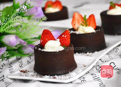 可可蛋糕盏的做法图解16
