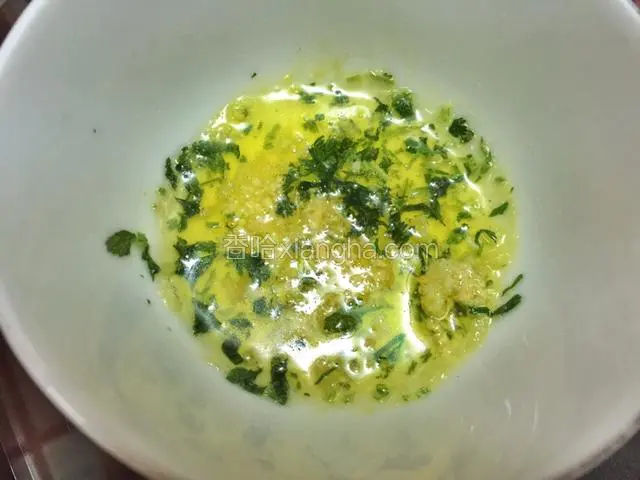 加热至黄油融化