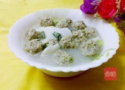 淮山肉圆汤的做法图解10