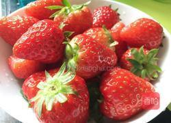 草莓酱面包机版的做法图解1