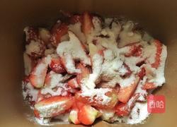 草莓酱面包机版的做法图解3