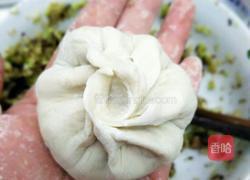 白菜剩扣肉包子的做法图解13