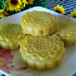 玉米面豆沙饼的做法[图]