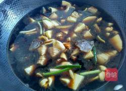 冬笋百叶结烧五花肉的做法图解6