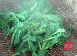 清炒油菜尖的做法图解3