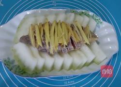 腊鸭腿蒸冬瓜的做法图解5