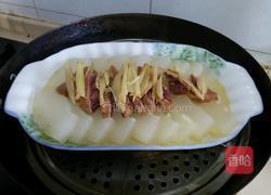 腊鸭腿蒸冬瓜的做法图解7